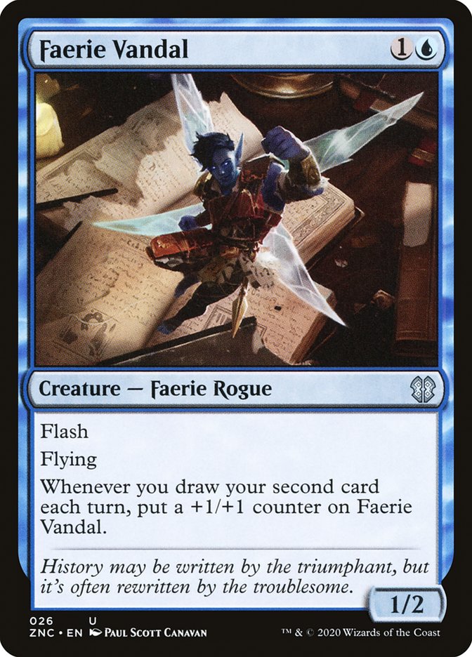 Faerie Vandal [Zendikar Rising Commander] | I Want That Stuff Brandon