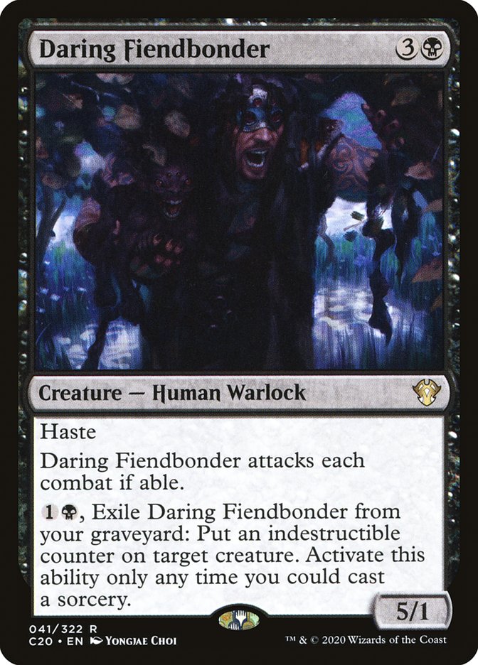 Daring Fiendbonder [Commander 2020] | I Want That Stuff Brandon