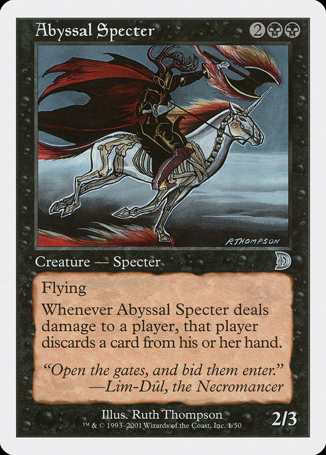 Abyssal Specter [Deckmasters] | I Want That Stuff Brandon