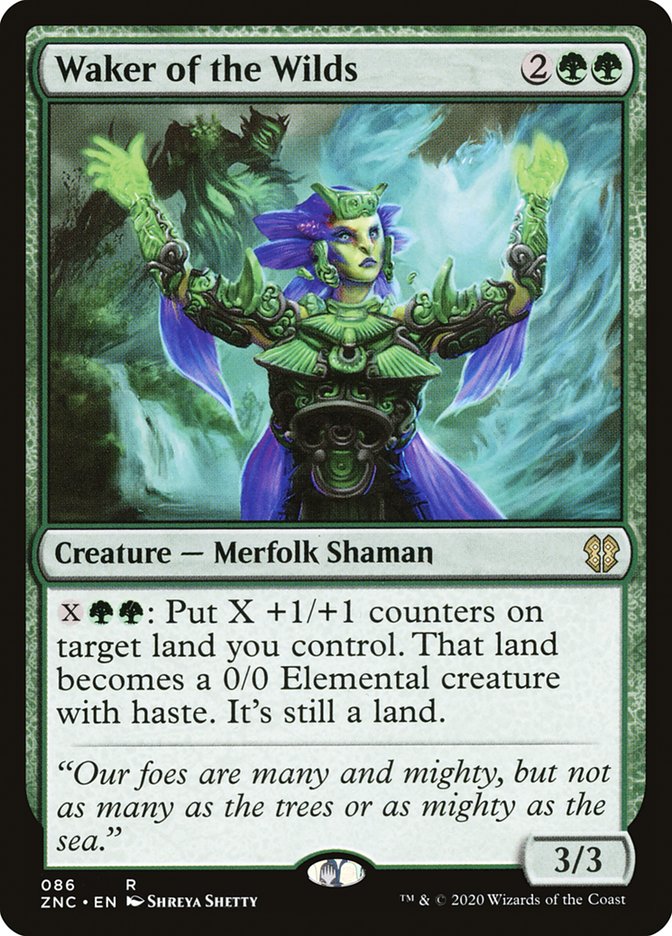 Waker of the Wilds [Zendikar Rising Commander] | I Want That Stuff Brandon