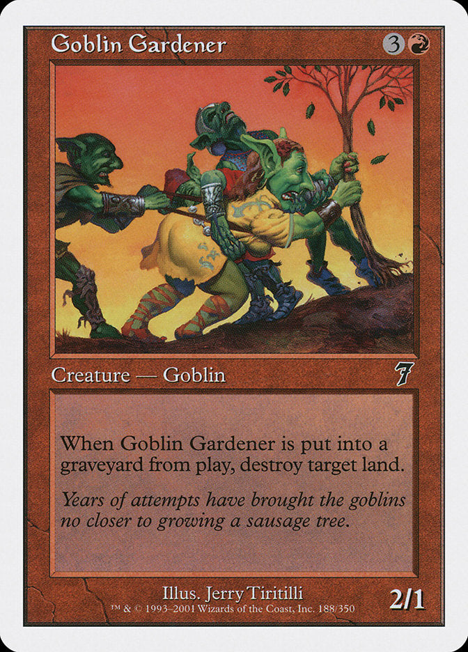 Goblin Gardener [Seventh Edition] | I Want That Stuff Brandon