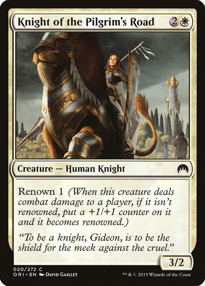 Knight of the Pilgrim's Road [Magic Origins] | I Want That Stuff Brandon