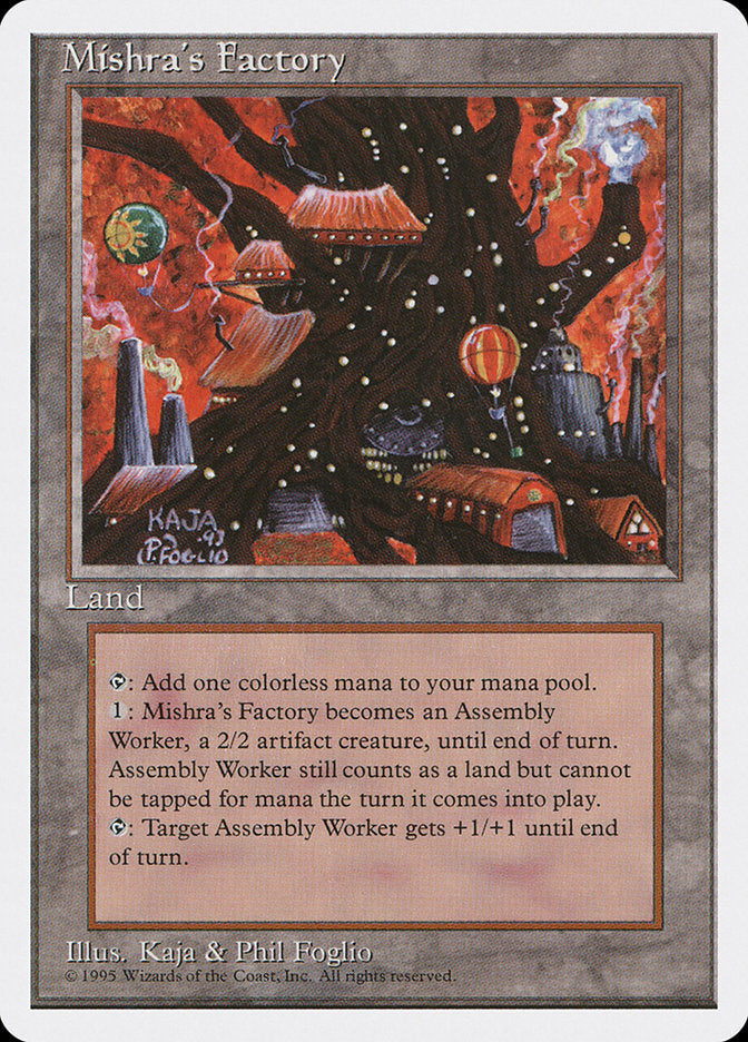 Mishra's Factory [Fourth Edition] | I Want That Stuff Brandon