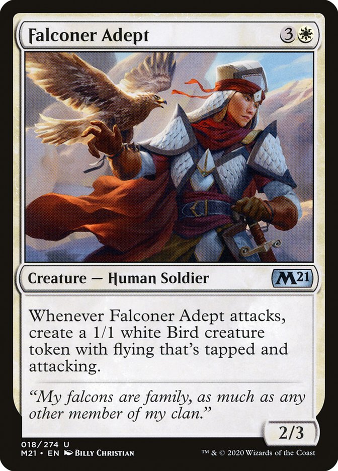 Falconer Adept [Core Set 2021] | I Want That Stuff Brandon