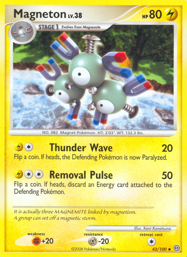 Magneton (43/100) [Diamond & Pearl: Stormfront] | I Want That Stuff Brandon