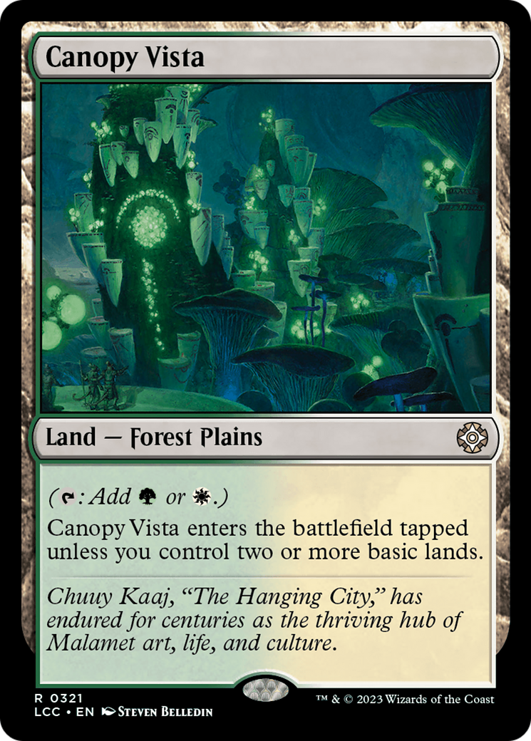 Canopy Vista [The Lost Caverns of Ixalan Commander] | I Want That Stuff Brandon