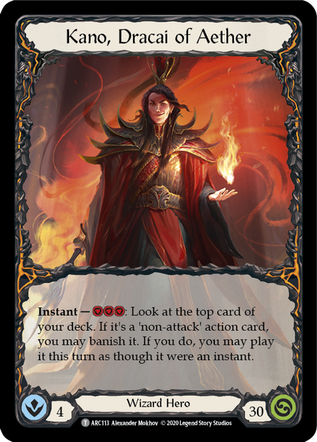 Dash, Inventor Extraordinaire // Kano, Dracai of Aether [U-ARC001 // U-ARC113] (Arcane Rising Unlimited) | I Want That Stuff Brandon