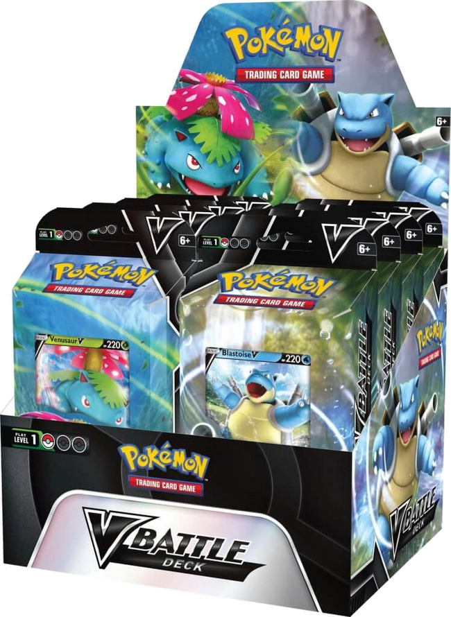 V Battle Deck Display (Venusaur V/Blastoise V) | I Want That Stuff Brandon