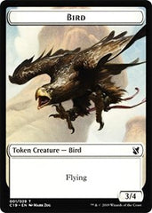 Bird (001) // Sculpture Double-Sided Token [Commander 2019 Tokens] | I Want That Stuff Brandon