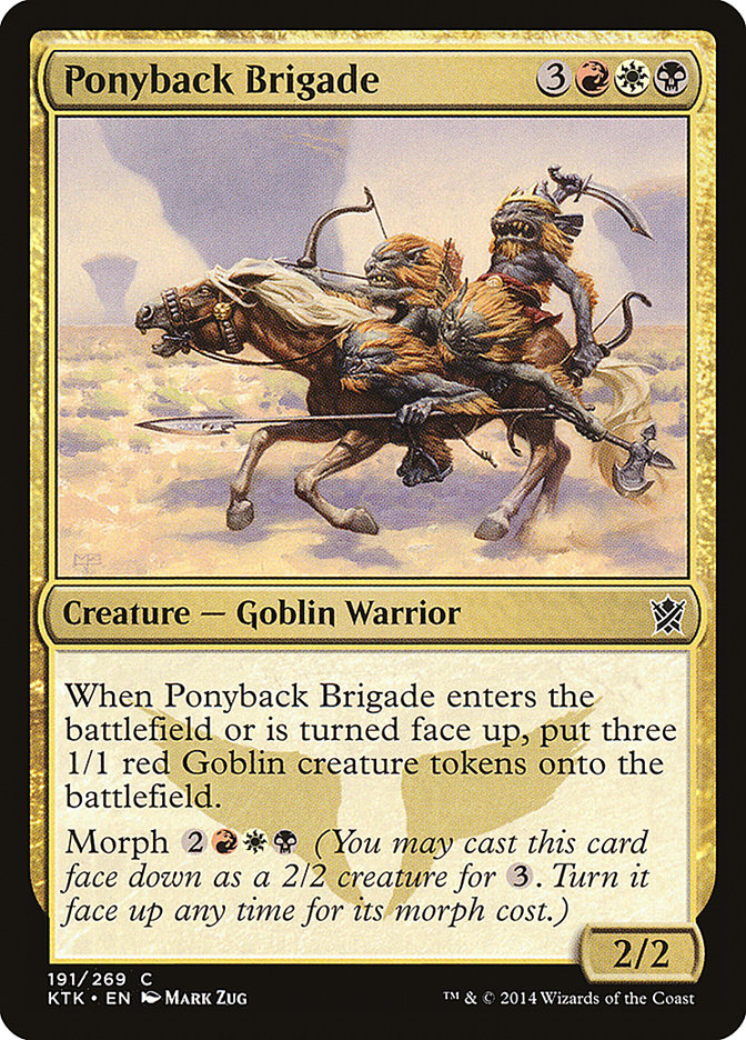 Ponyback Brigade [Khans of Tarkir] | I Want That Stuff Brandon