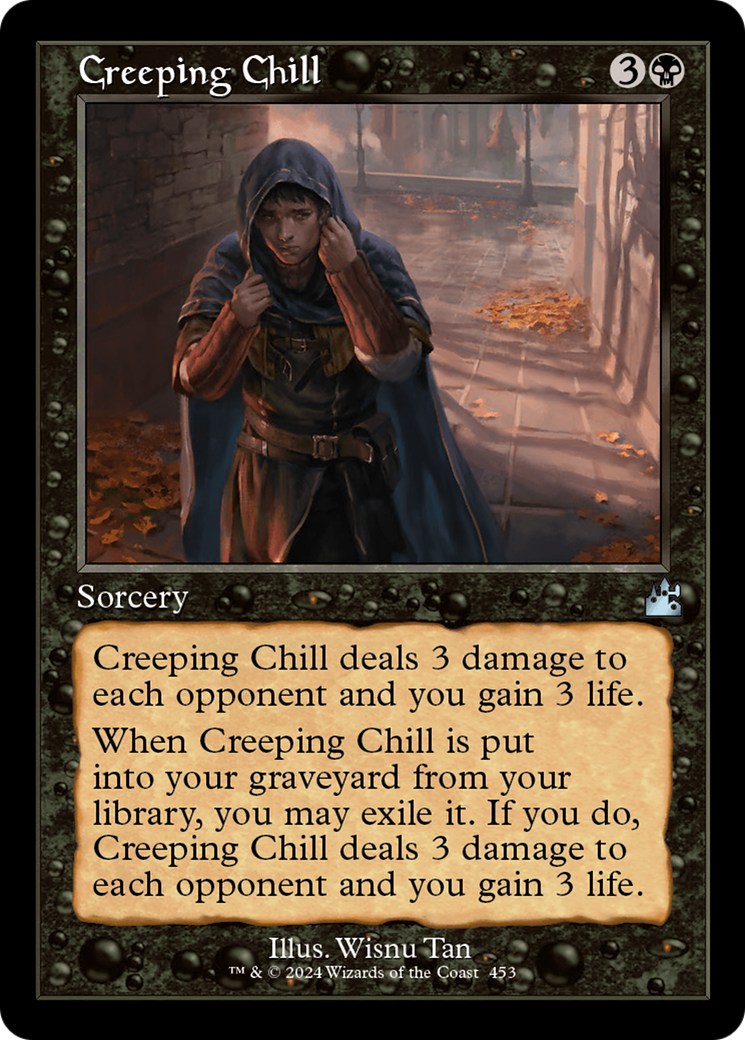 Creeping Chill (Retro Frame) [Ravnica Remastered] | I Want That Stuff Brandon