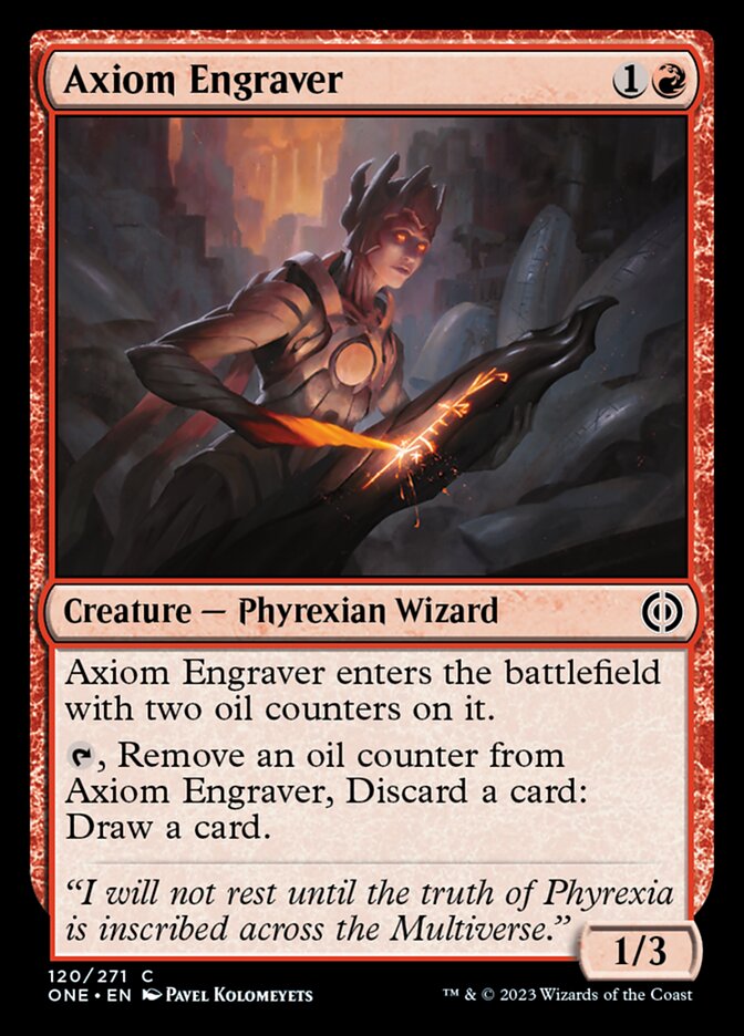 Axiom Engraver [Phyrexia: All Will Be One] | I Want That Stuff Brandon
