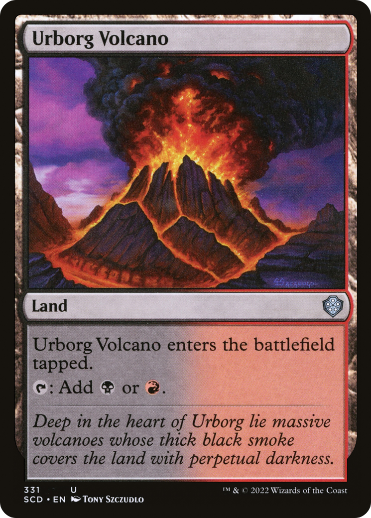 Urborg Volcano [Starter Commander Decks] | I Want That Stuff Brandon