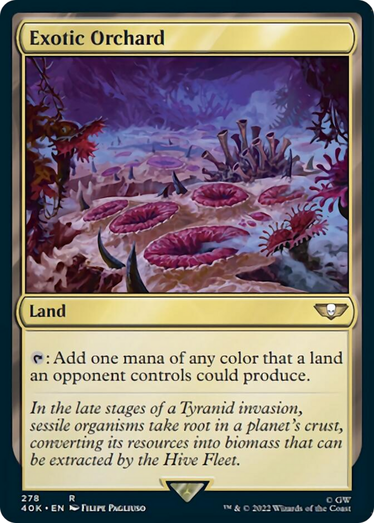 Exotic Orchard (Surge Foil) [Warhammer 40,000] | I Want That Stuff Brandon