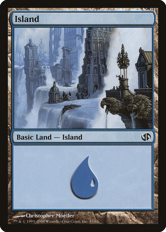 Island (33) [Duel Decks: Jace vs. Chandra] | I Want That Stuff Brandon