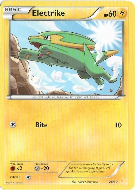 Electrike (28/30) [XY: Trainer Kit 3 - Pikachu Libre] | I Want That Stuff Brandon