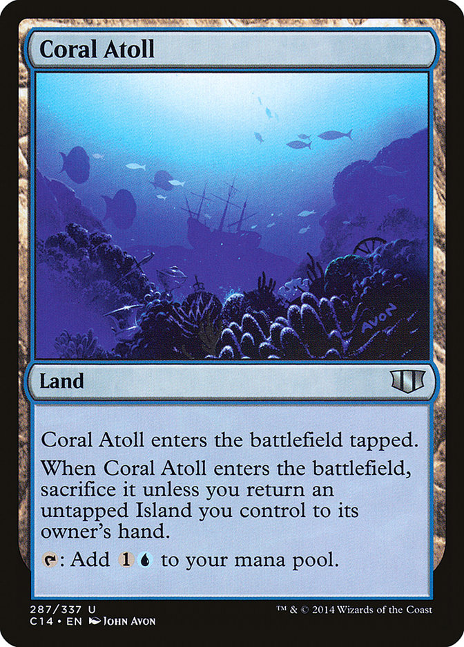 Coral Atoll [Commander 2014] | I Want That Stuff Brandon