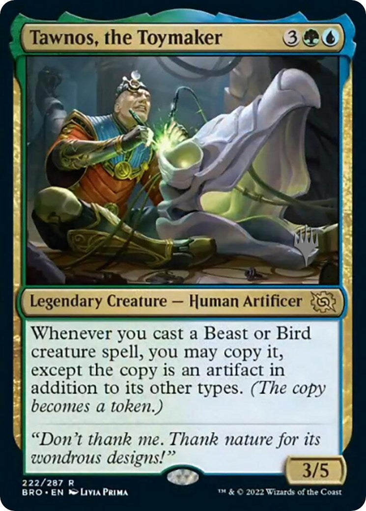 Tawnos, the Toymaker (Promo Pack) [The Brothers' War Promos] | I Want That Stuff Brandon