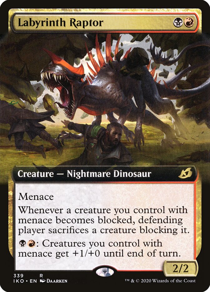 Labyrinth Raptor (Extended Art) [Ikoria: Lair of Behemoths] | I Want That Stuff Brandon