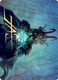Masked Vandal Art Card (Gold-Stamped Signature) [Kaldheim Art Series] | I Want That Stuff Brandon