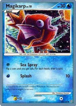 Magikarp LV.10 (65/100) (Happy Luck - Mychael Bryan) [World Championships 2010] | I Want That Stuff Brandon