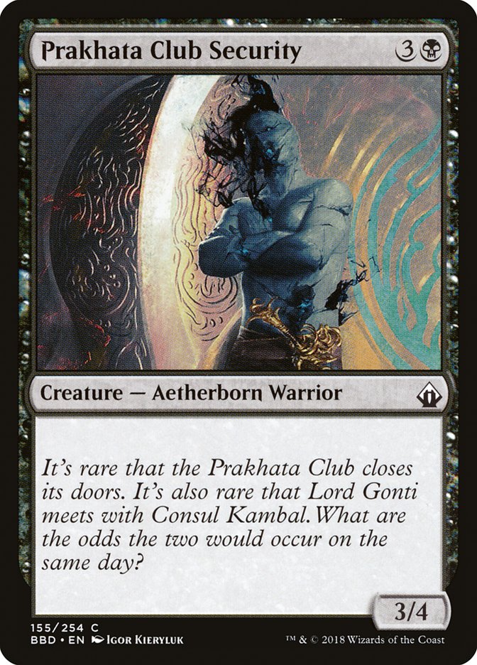 Prakhata Club Security [Battlebond] | I Want That Stuff Brandon