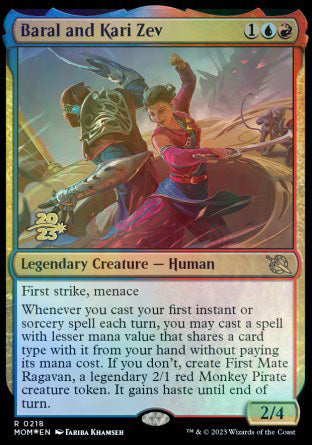 Baral and Kari Zev [March of the Machine Prerelease Promos] | I Want That Stuff Brandon