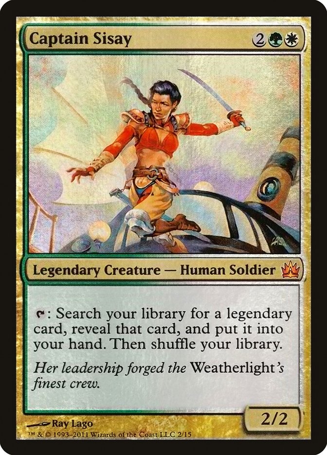 Captain Sisay [From the Vault: Legends] | I Want That Stuff Brandon