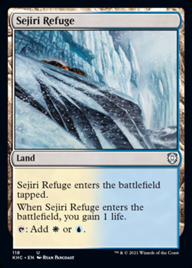 Sejiri Refuge [Kaldheim Commander] | I Want That Stuff Brandon