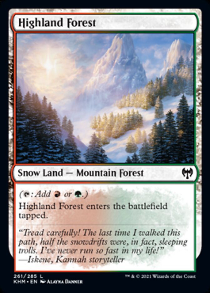 Highland Forest [Kaldheim] | I Want That Stuff Brandon