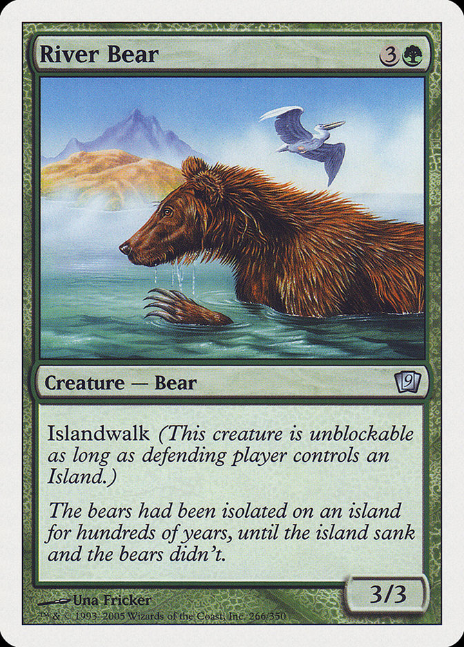 River Bear [Ninth Edition] | I Want That Stuff Brandon