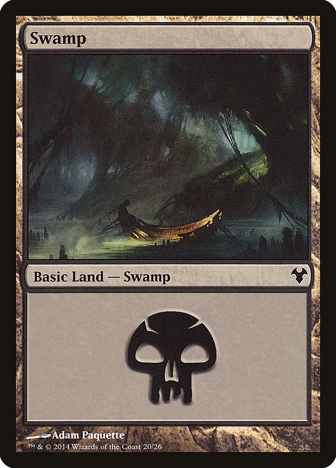 Swamp (20) [Modern Event Deck 2014] | I Want That Stuff Brandon