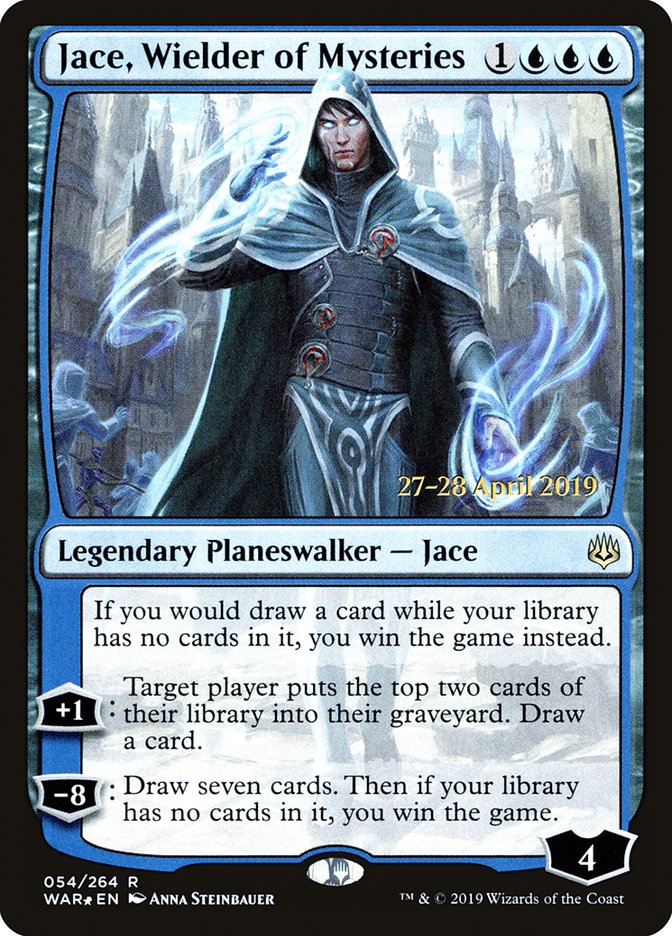 Jace, Wielder of Mysteries [War of the Spark Prerelease Promos] | I Want That Stuff Brandon