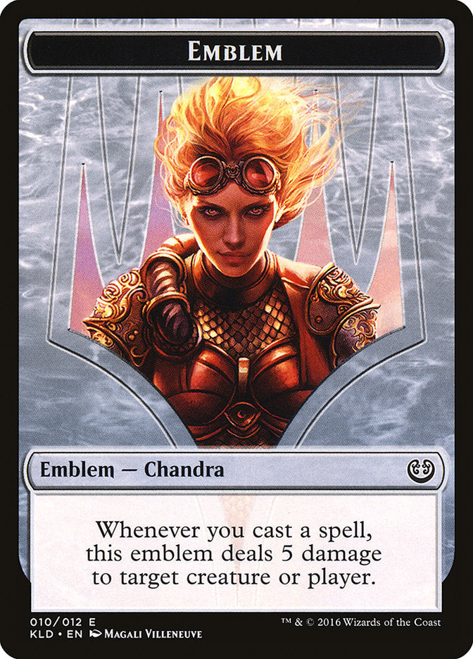 Chandra, Torch of Defiance Emblem [Kaladesh Tokens] | I Want That Stuff Brandon