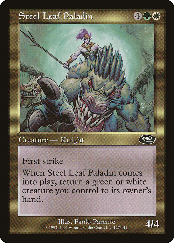 Steel Leaf Paladin [Planeshift] | I Want That Stuff Brandon