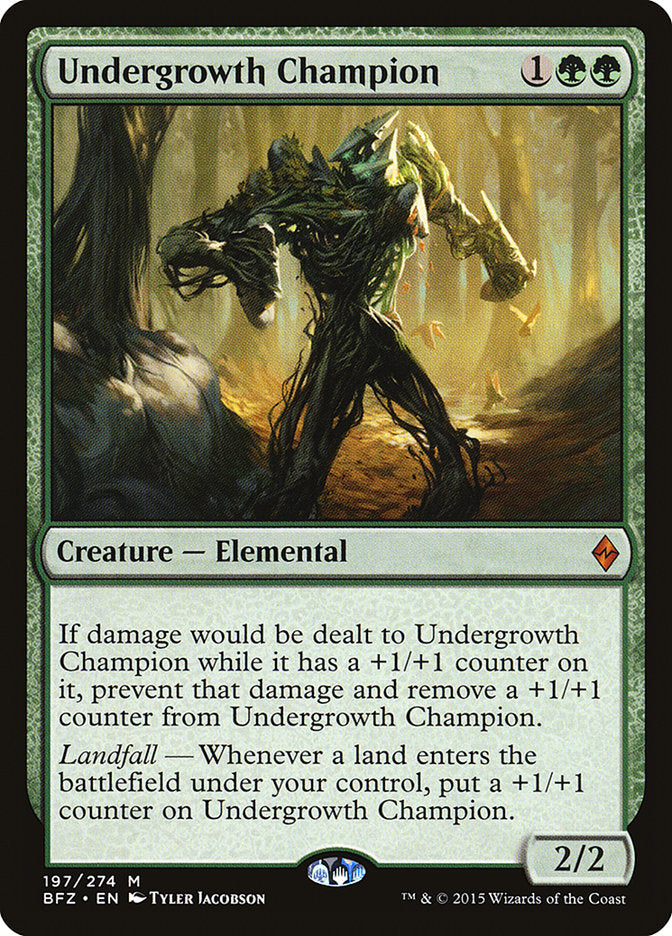 Undergrowth Champion [Battle for Zendikar] | I Want That Stuff Brandon