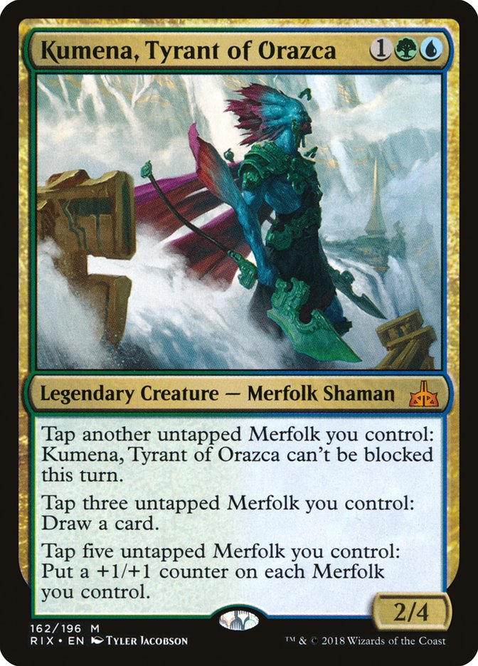 Kumena, Tyrant of Orazca [Rivals of Ixalan] | I Want That Stuff Brandon