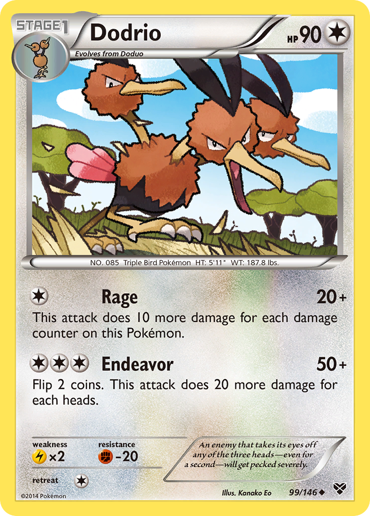 Dodrio (99/146) [XY: Base Set] | I Want That Stuff Brandon