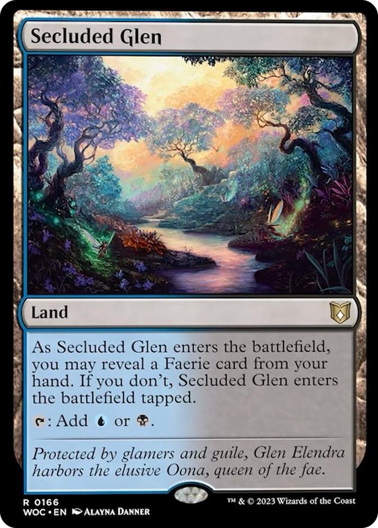 Secluded Glen [Wilds of Eldraine Commander] | I Want That Stuff Brandon