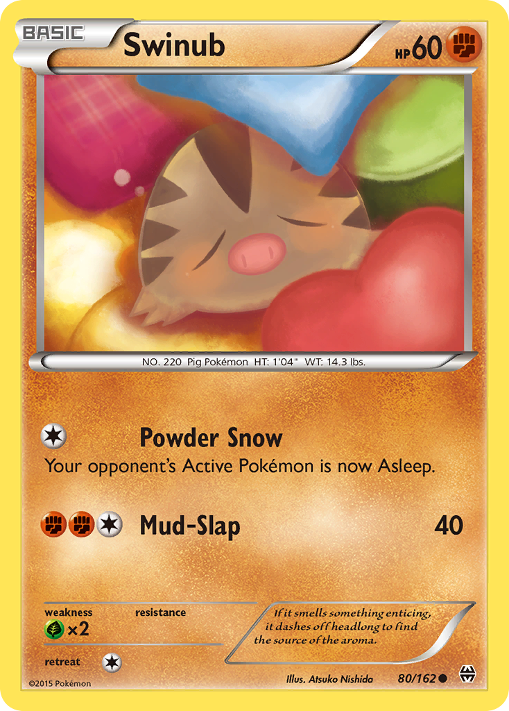 Swinub (80/162) [XY: BREAKthrough] | I Want That Stuff Brandon