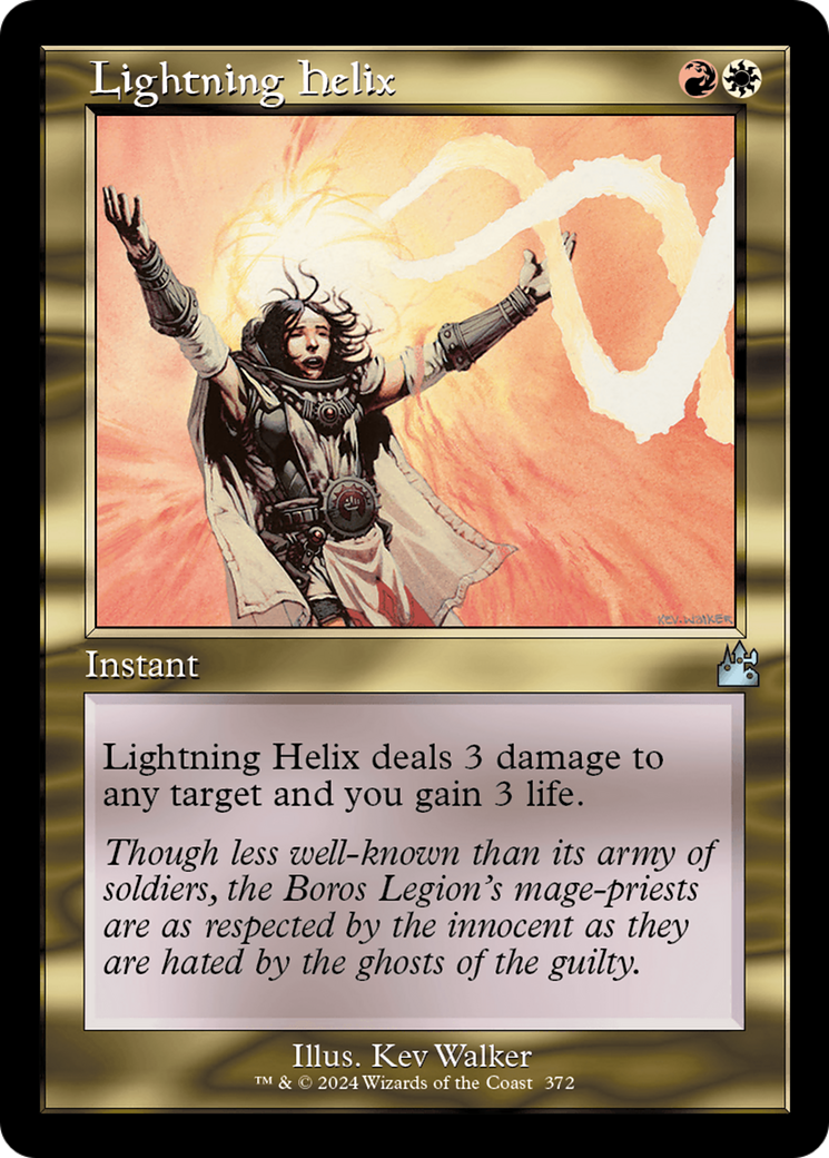 Lightning Helix (Retro Frame) [Ravnica Remastered] | I Want That Stuff Brandon