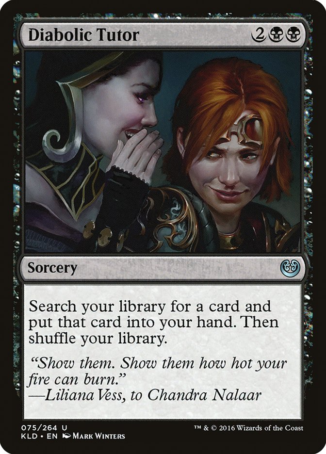 Diabolic Tutor [Kaladesh] | I Want That Stuff Brandon