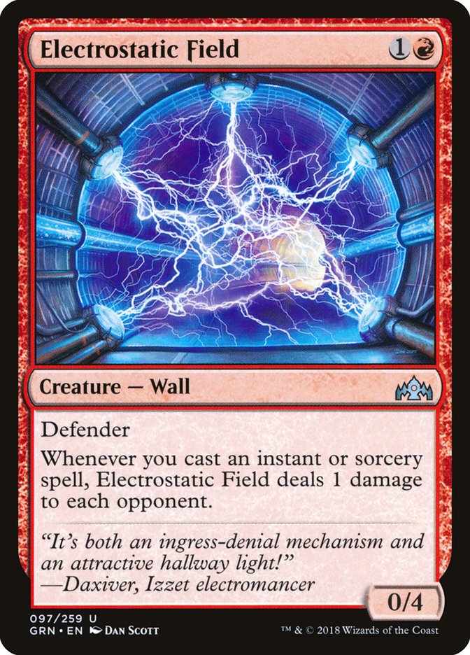 Electrostatic Field [Guilds of Ravnica] | I Want That Stuff Brandon