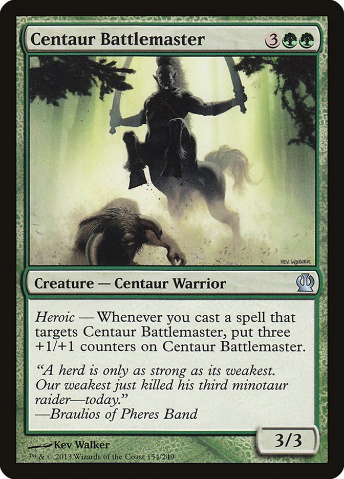 Centaur Battlemaster [Theros] | I Want That Stuff Brandon