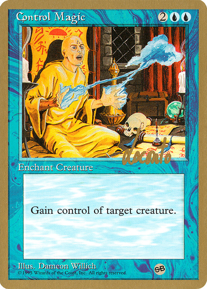 Control Magic (Michael Loconto) (SB) [Pro Tour Collector Set] | I Want That Stuff Brandon