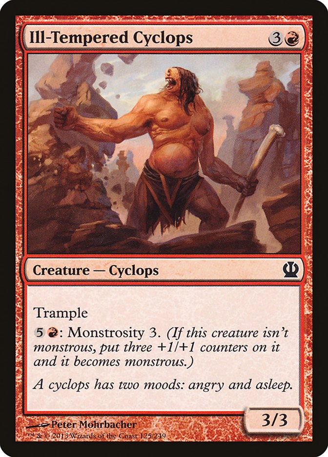 Ill-Tempered Cyclops [Theros] | I Want That Stuff Brandon