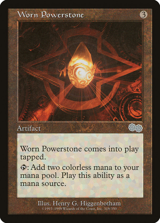 Worn Powerstone [Urza's Saga] | I Want That Stuff Brandon