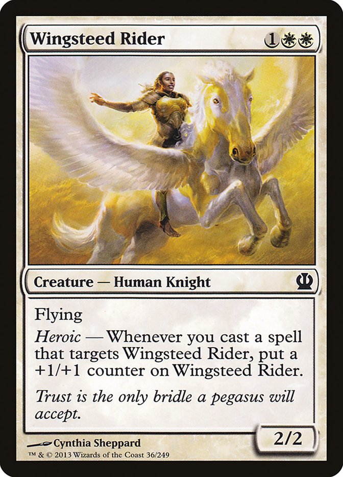 Wingsteed Rider [Theros] | I Want That Stuff Brandon