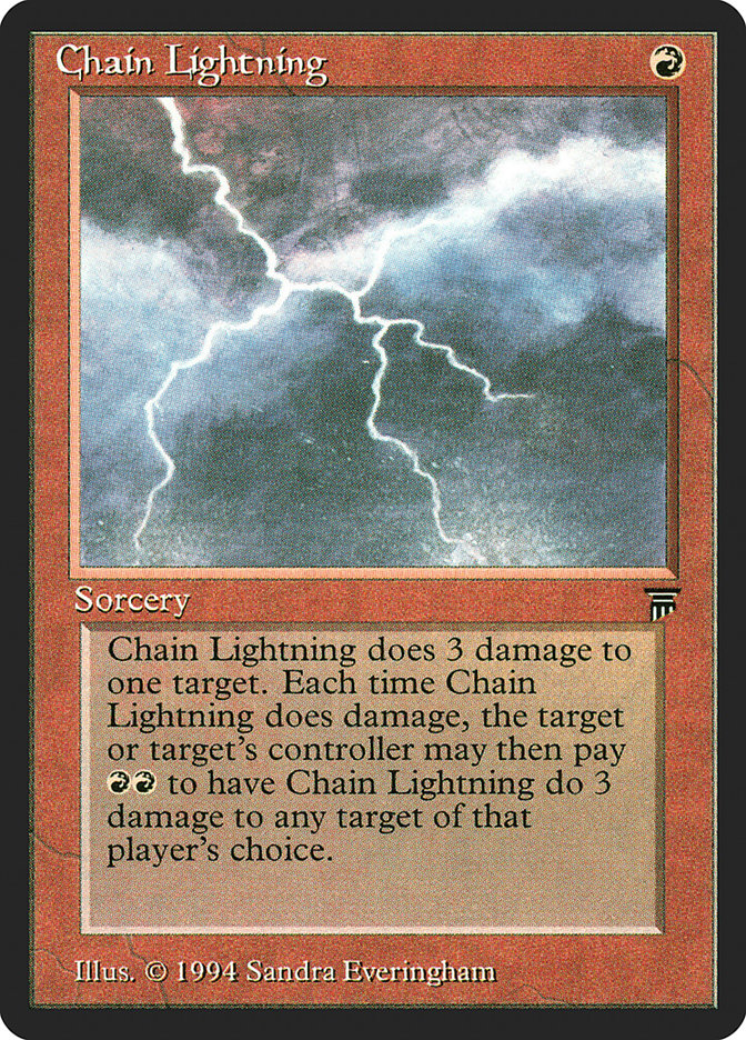 Chain Lightning [Legends] | I Want That Stuff Brandon