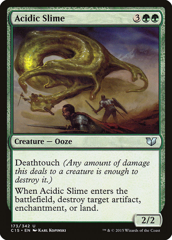 Acidic Slime [Commander 2015] | I Want That Stuff Brandon